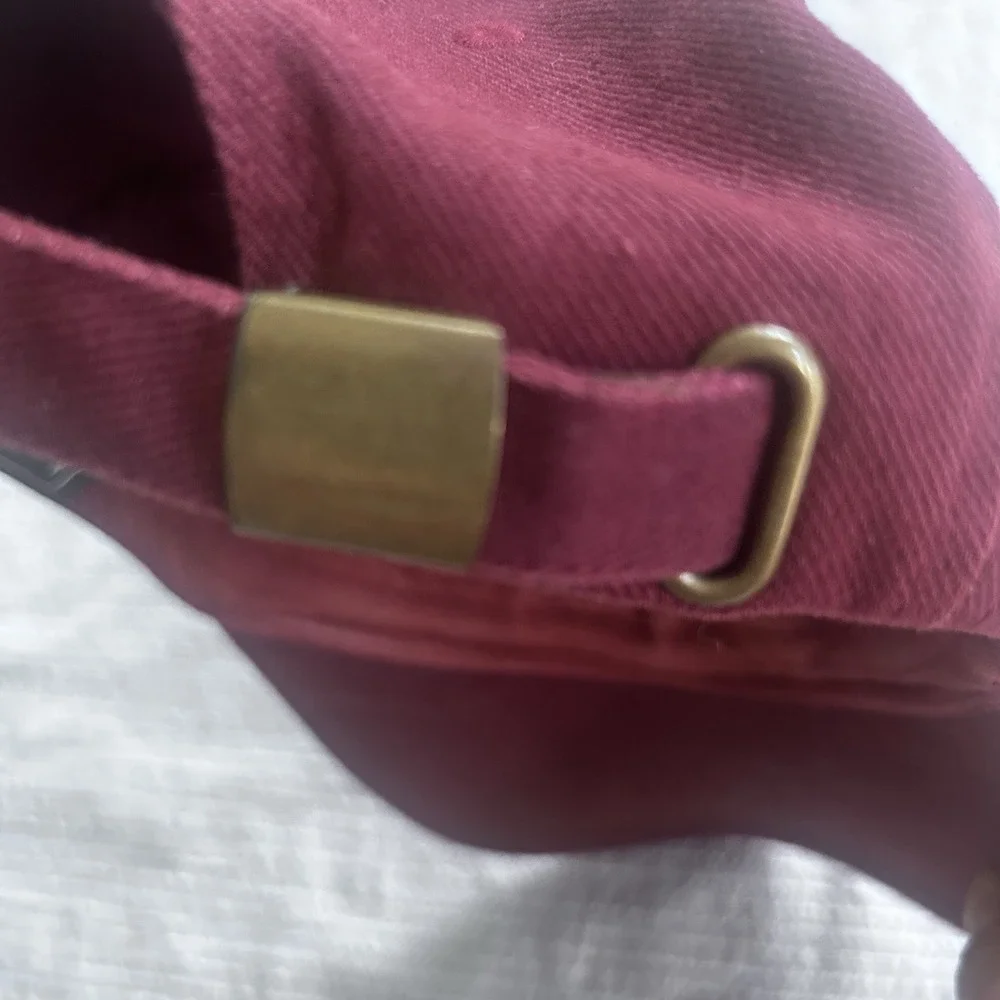 Lexus Baseball Cap Mens Red  White Letter Adjustable Strap Luxury Y2K